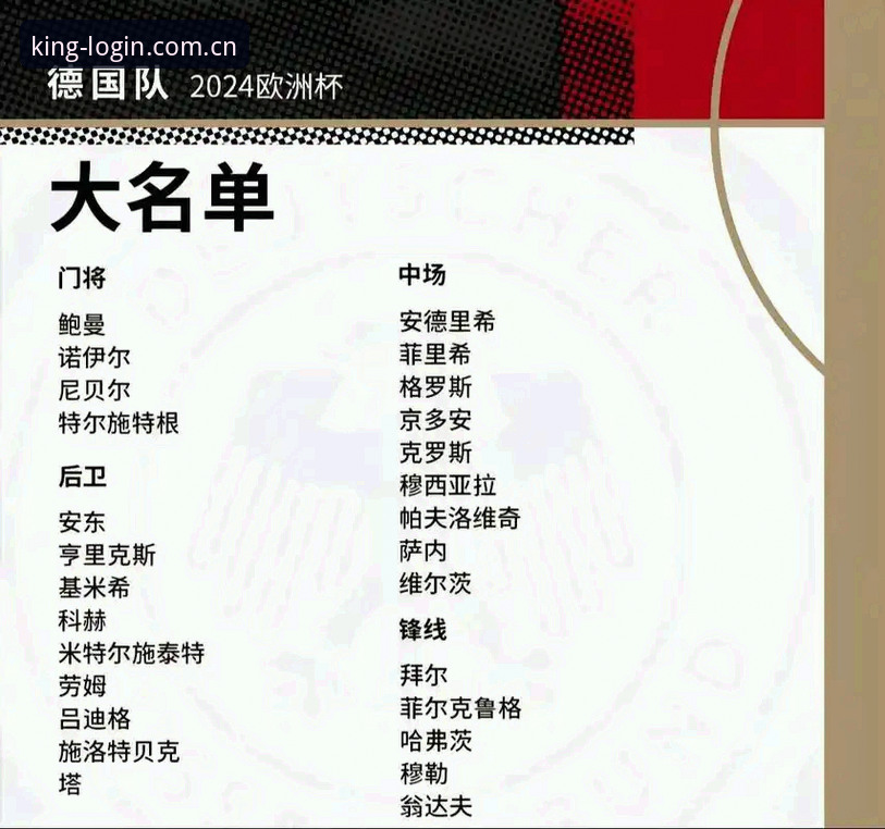 HHG下载安卓版 5大看点解析德国队世界杯大名单:40岁诺伊尔回归创纪录,18岁天才首入围